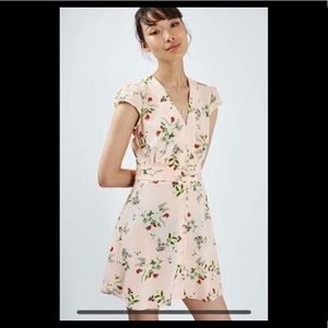 Topshop Floral Tea Dress Sz. 10